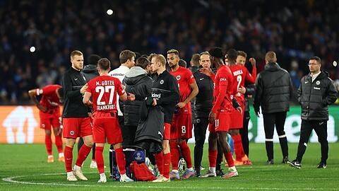 Eintracht Frankfurt ist in der Champions League am italienischen Top-Club SSC Neapel gescheitert.