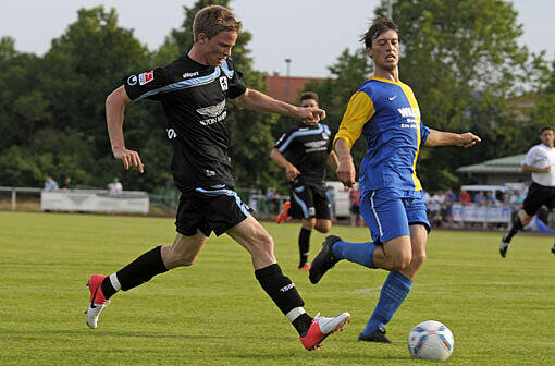 Die Löwen haben am Dienstagabend das erste Testspiel der Saison mit 13:0 beim Kreisligisten FC Leutkirch gewonnen. Die Bilder des Spiels.