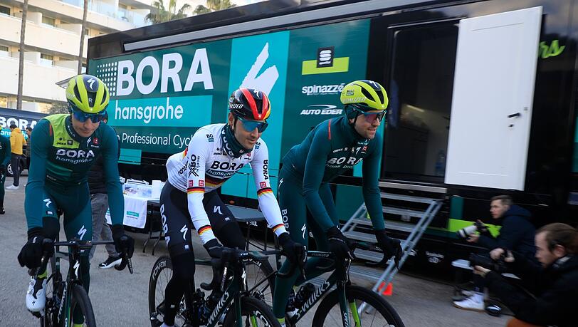 Die Übernahme des Rennstalls Bora-hansgrohe durch Red Bull soll bald grünes Licht bekommen.