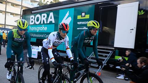 Die Übernahme des Rennstalls Bora-hansgrohe durch Red Bull soll bald grünes Licht bekommen.