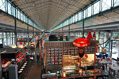 Blick in die Schrannenhalle