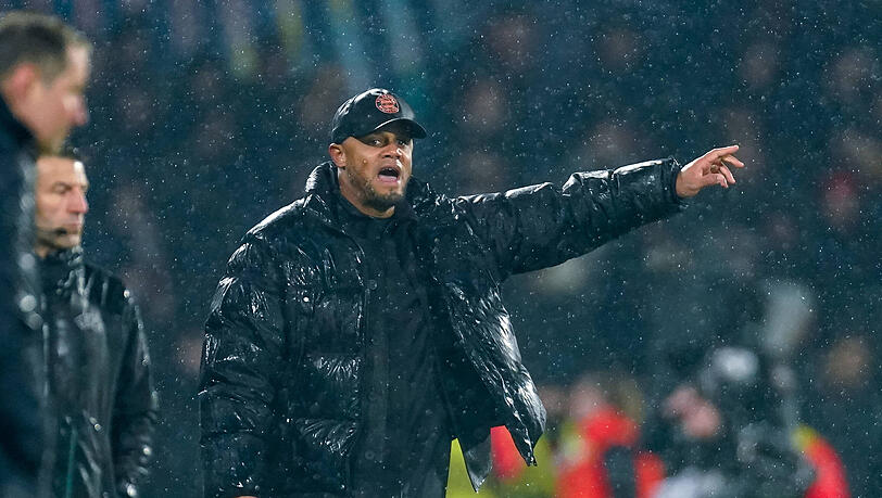 Musste eine bittere Niederlage in Rotterdam einstecken: FCB-Coach Vincent Kompany.