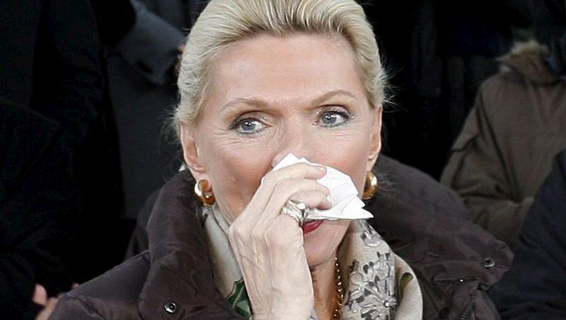 Schaeffler-Besitzerin Maria-Elisabeth Schaeffler bei einer Kundgebung der Mitarbeiter im vergangenem Februar.