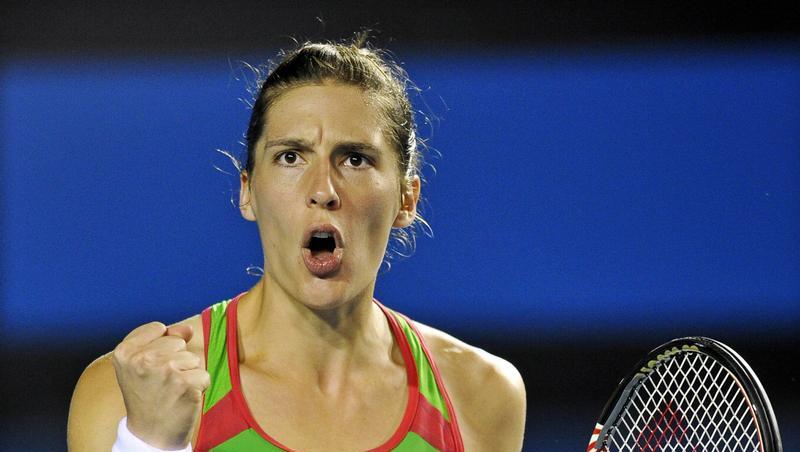 Steht im Viertelfinale der Australian Open: Andrea Petkovic. Steht im Viertelfinale der Australian Open: Andrea Petkovic.