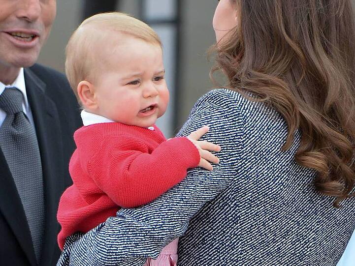 Prinz George auf der royalen Australien-Reise