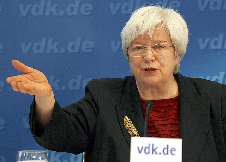Die 77-jährige Ulrike Mascher ist seit 2008 Präsidentin des Sozialverbandes VdK.