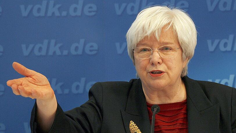 Die 77-jährige Ulrike Mascher ist seit 2008 Präsidentin des Sozialverbandes VdK. Die 77-jährige Ulrike Mascher ist seit 2008 Präsidentin des Sozialverbandes VdK.