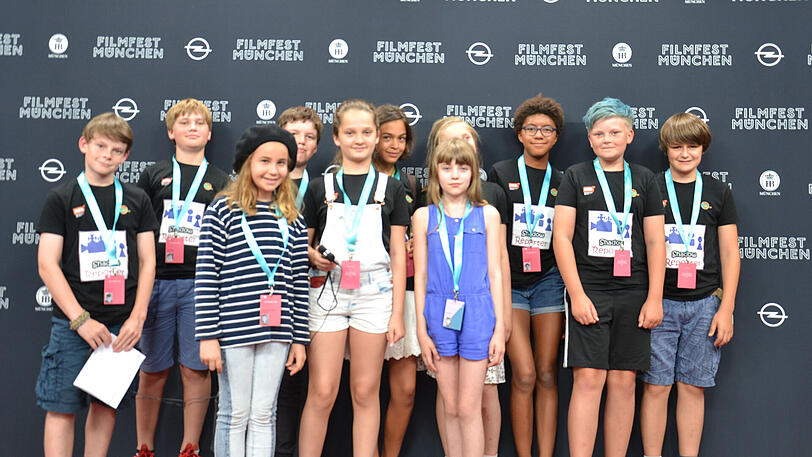 Unsere Kinderreporter auf dem Filmfest München.