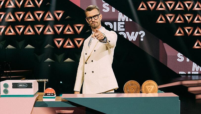 Kann Joko Winterscheidt seine ProSieben-Sendung "Wer stiehlt mir die Show?" verteidigen? Ab 8. M&auml;rz versuchen wieder drei Promis, ihm die Show streitig zu machen.