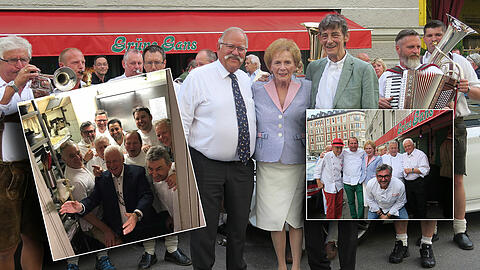 Überraschungsfeier zum 50. Jubiläum der Grünen Gans .