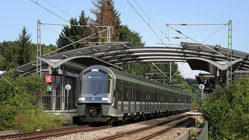 Die Simulationen zeigen, wie die neuen S-Bahnen in München einmal aussehen sollen.