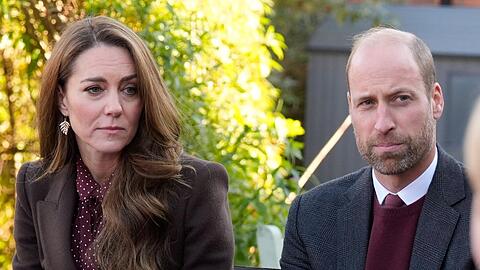 Kate und William nehmen Anteil am Schicksal ihrer Landsleute.