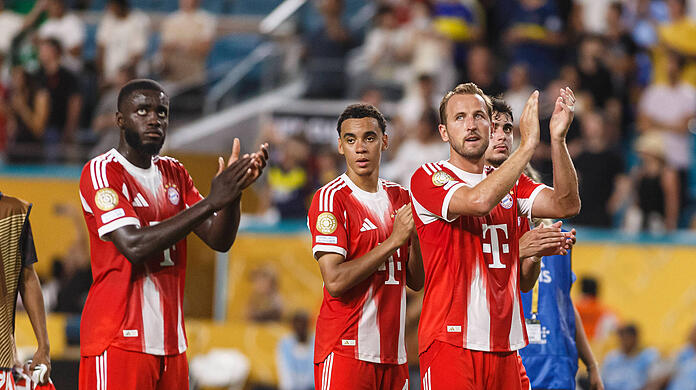 Z&auml;hlen zu den Marktwert-Verlierern: Jamal Musiala and Harry Kane.