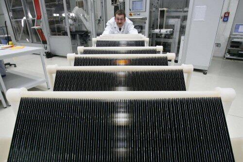 Solarzellen-Produktion: Ersol in Thüringen