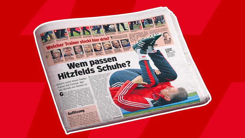 Die AZ machte damals f&uuml;r die Leser ein Quiz aus der Trainersuche: Zur Auswahl standen nat&uuml;rlich auch J&uuml;rgen Klinsmann und J&uuml;rgen Klopp.