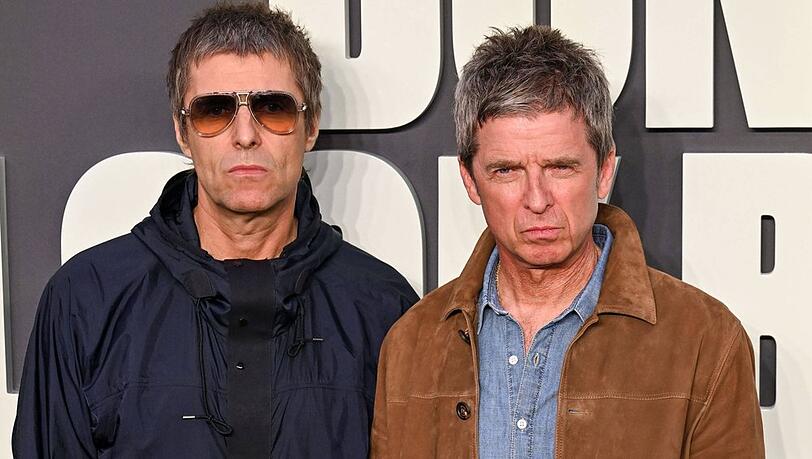 Liam und Noel Gallagher 2026 in London.