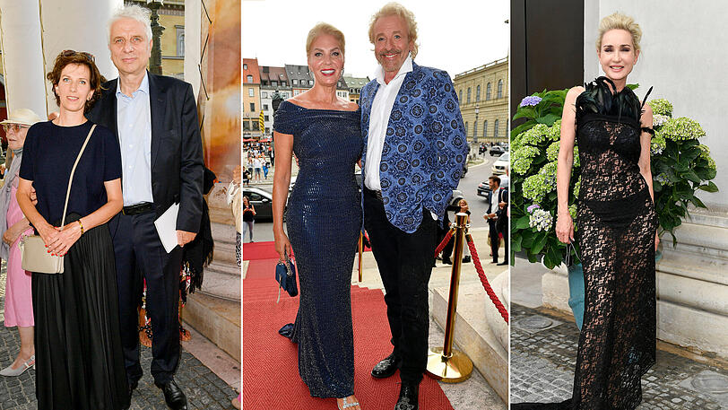 Promi-Schaulaufen an der Bayerischen Staatsoper - die Bilder von Gottschalk, Wachtveitl & Co. zum Durchklicken.