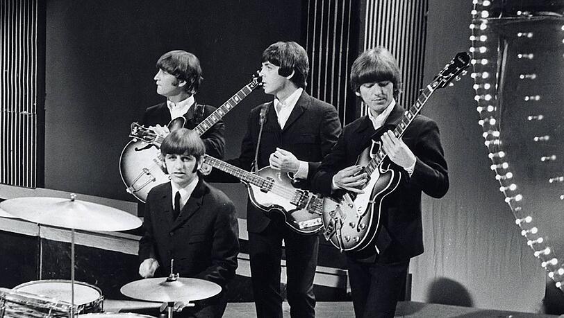 Wieder in den Musik-Charts ganz vorne mit dabei: The Beatles
