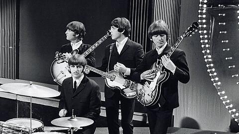 Wieder in den Musik-Charts ganz vorne mit dabei: The Beatles