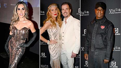 Bei der Premiere von "X-Factor: Das Unfassbare" wollen sich die Promis gruseln.