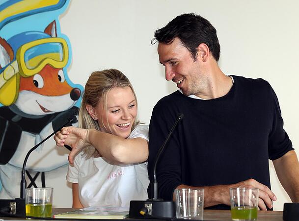 Seit 2017 im Elternglück: Miriam und Felix Neureuther haben insgesamt vier Kinder.