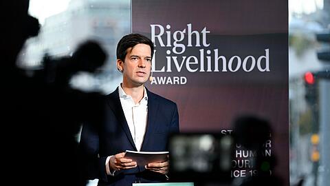 Ole von Uexk&uuml;ll ist Direktor der Right Livelihood Stiftung, die den Preis vergibt. (Archivbild)