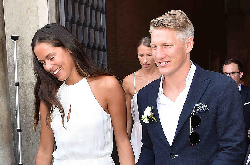 Bastian Schweinsteiger und Ana Ivanovic haben am Dienstag in Venedig geheiratet.
