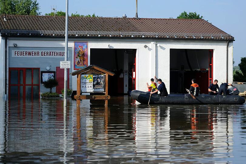Aktuelle Bilder vom Hochwasser in Deggendorf und speziell aus dem stark betroffenen Ortsteil Fischerdorf.
