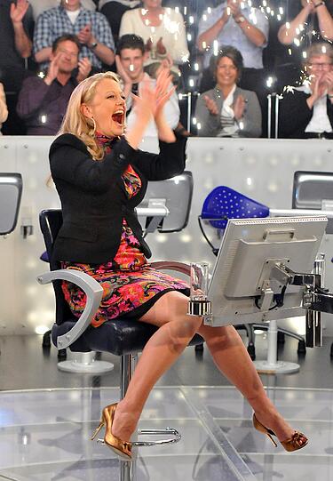 Bilder: Geburtstagskind Barbara Schöneberger in Aktion