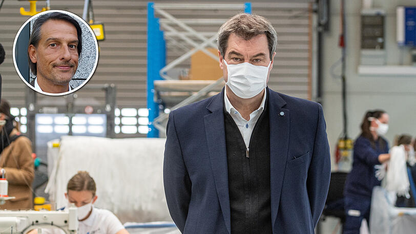 Der Politikvize über die Schutzmaskendebatte.