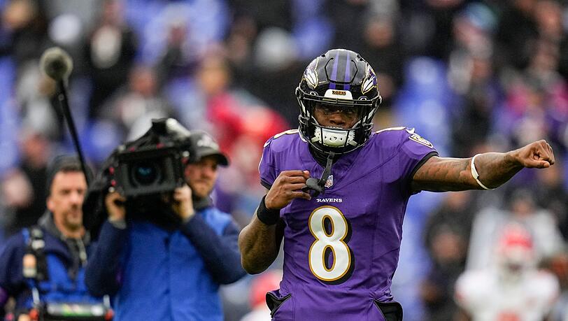 Lamar Jackson war erstmals 2019 zum MVP gewählt worden.