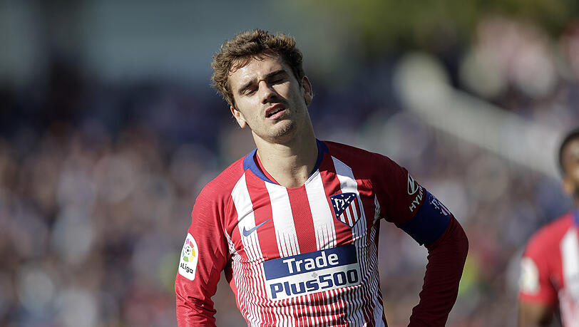 Will nicht mehr bei Atlético mittrainieren: Antoine Griezmann. Will nicht mehr bei Atlético mittrainieren: Antoine Griezmann.