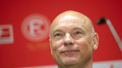 Soll die Fortuna vor dem Abstieg retten: Uwe Rösler.
