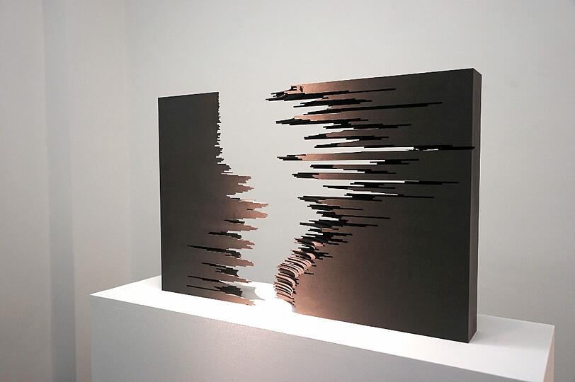 Ebenfalls spannend in der Galerie an der Pinakothek der Moderne zu sehen: Skulpturen von Bildhauer Dietrich Förster.