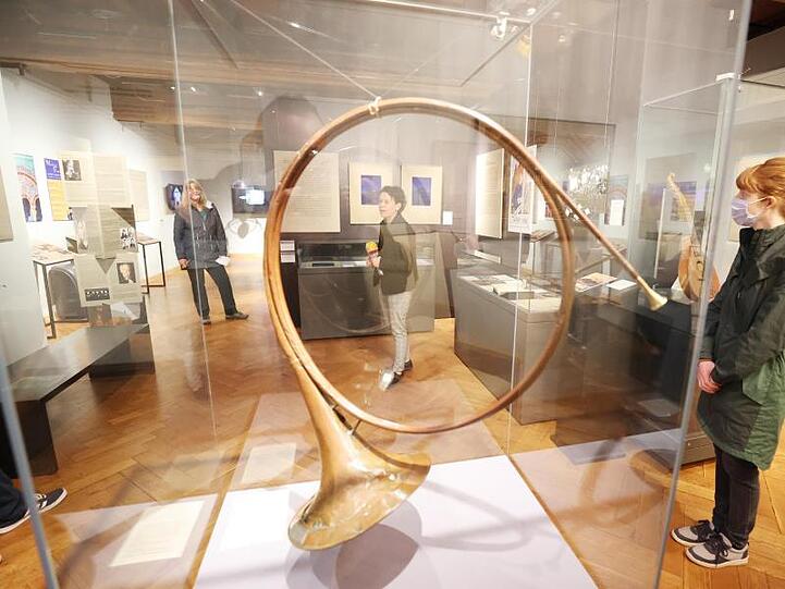 Ein Parforcehorn.