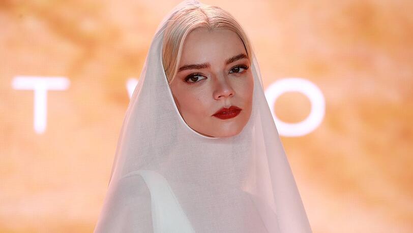 Anya Taylor-Joy &uuml;berraschte bei der "Dune: Part Two"-Weltpremiere auch in optischer Hinsicht.