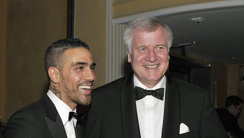 Bushido und Horst Seehofer auf dem Filmball Bushido und Horst Seehofer auf dem Filmball