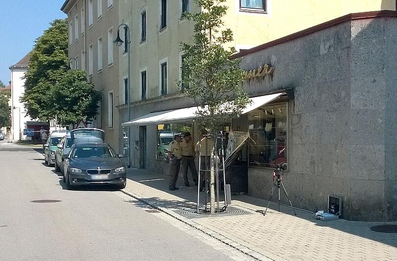 Im Kerzengeschäft Mössmer in Pfarrkirchen ereignete sich die Bluttat.