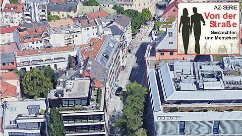 Heute in der AZ-Straßenserie: Die Feilitzschstraße in Schwabing.