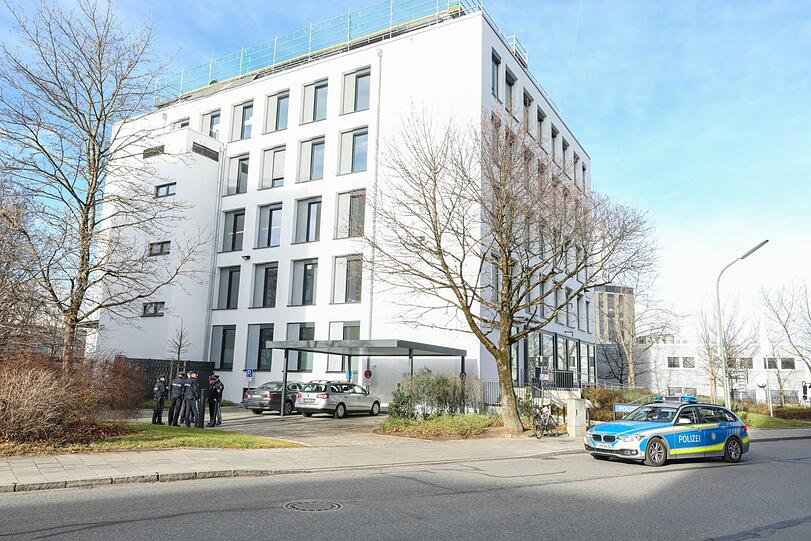 Meglingerstraße 20: So sieht die neue PI 29 von außen aus. Die Station ist für die Münchner Sicherheitskonferenz von Bedeutung.
