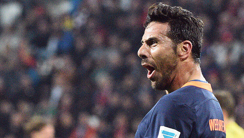 Immer Vollgas: Claudio Pizarro.