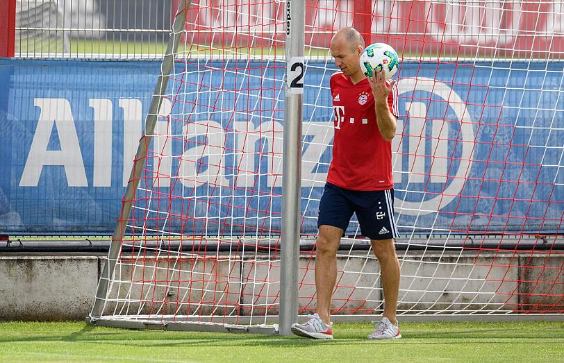Die Bilder vom Bayern-Training am Montag.