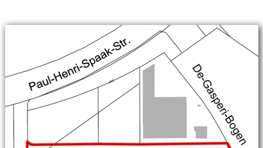 Hier verläuft die Otto Perutz Straße. Hier verläuft die Otto Perutz Straße.