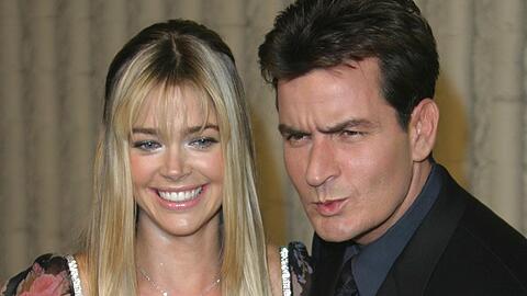 Charlie Sheen und Denise Richards im Jahr 2003.