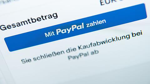 Paypal ist der mit Abstand wichtigste Online-Zahlungsdienst auf dem deutschen Markt. (Symbolbild)