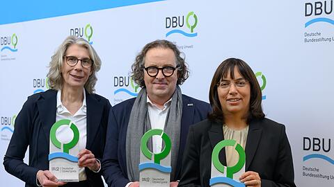 In Chemnitz ist der mit einer halben Million Euro dotierte Deutsche Umweltpreis vergeben worden.