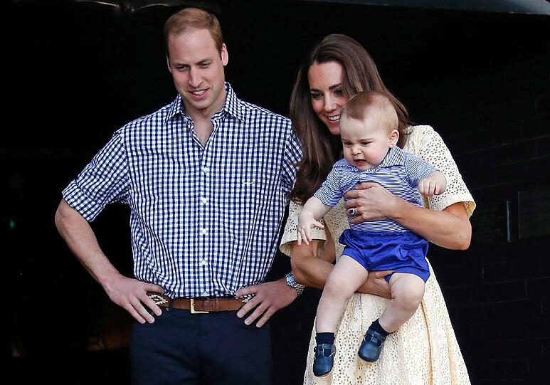Sehen Sie hier weitere Bilder vom royalen Osterausflug.