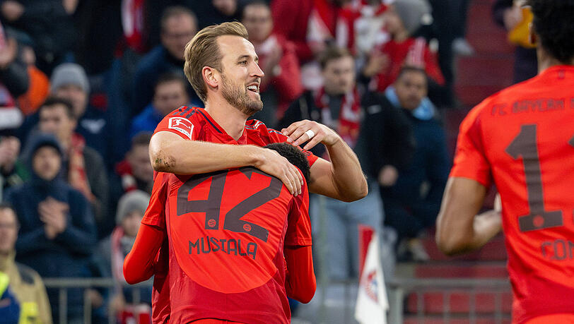 Harry Kane schnürte gegen Union Berlin mal wieder einen Doppelpack.