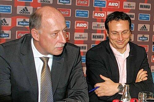 Hauptamtliche Doppelspitze: Martin Bader (r.), Ralf Woy.