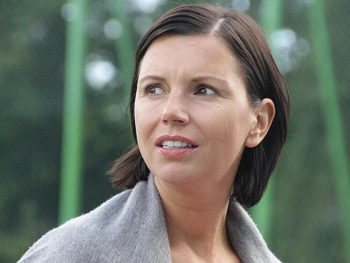 Teresa Enke beim Benefizspiel zugunsten der Robert-Enke-Stiftung 2013 in Hannover